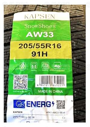 Kapsen SnowShoes AW33 215/60 R17 96H