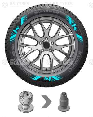 Kumho WinterCraft Ice Wi32 215/55 R16 97T